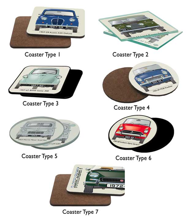 Types of coasters