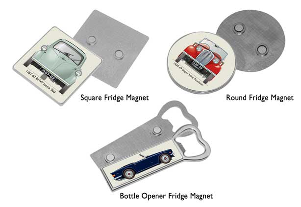 Types of fridge magnets